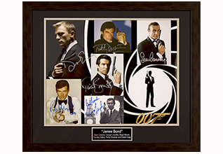 James Bond by 6 16x20 Photo_Fundraising Items