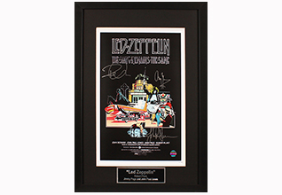 Led Zeppelin Concert Poster_Fundraising Items